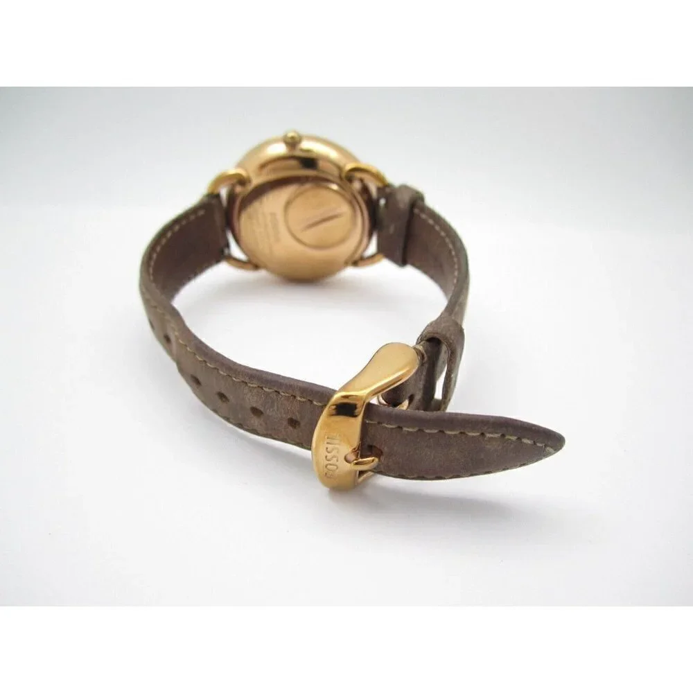 Women Fossil Quartz WR Analog 36mm Dial Causal Round Watch (G433) ES4007